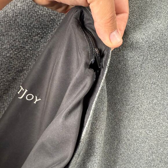 FootJoy Full Zip Golf Jacket Men's XL Gray/Black Zip-Off Sleeves Activewear READ - Picture 12 of 14